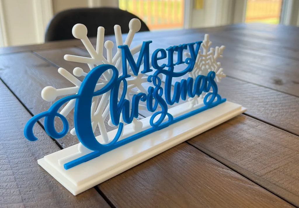 Merry Christmas standing sign