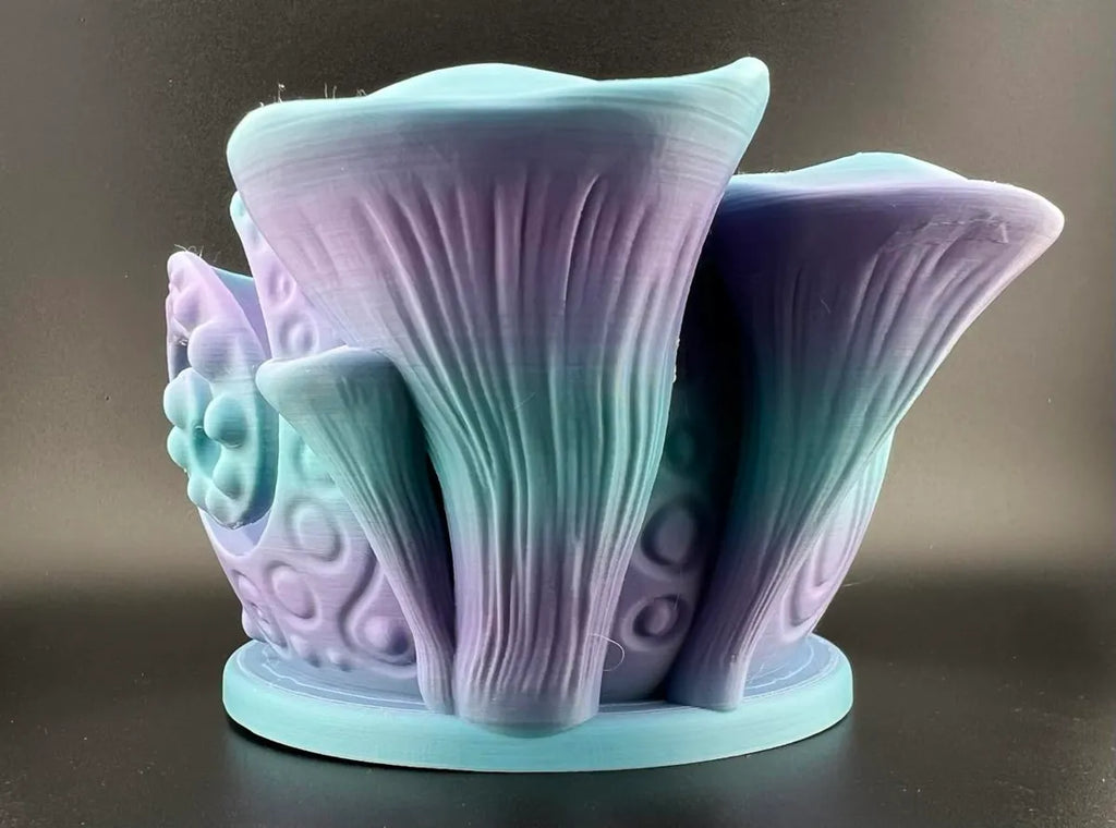 Mushroom bowl side view