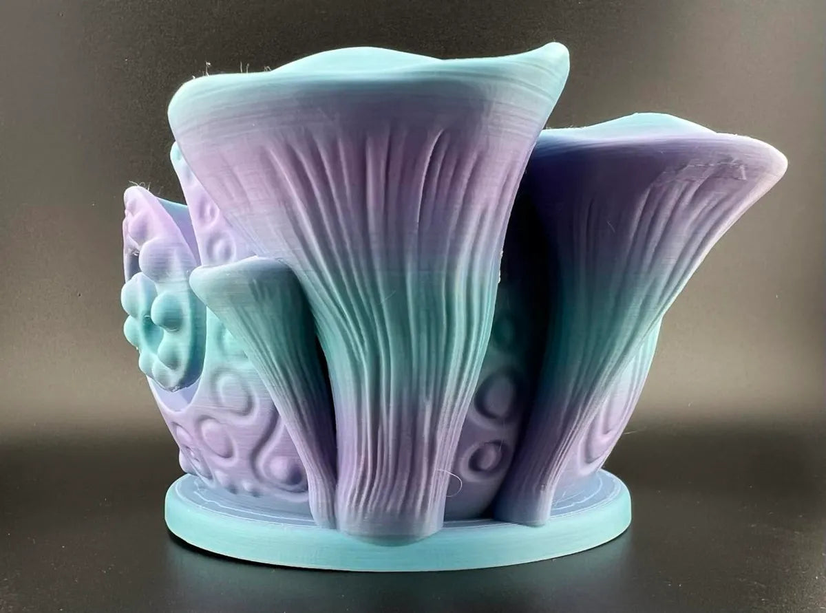 Mushroom bowl side view