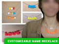 Personalized name necklace