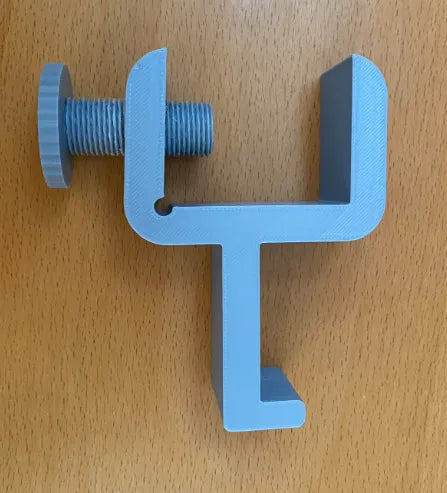 Headphone stand with headphones