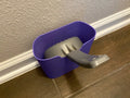Litter scoop holder