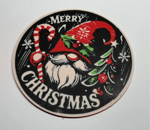 Christmas coasters with holder