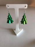 Christmas tree earrings