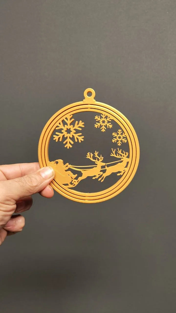 Santa ornament