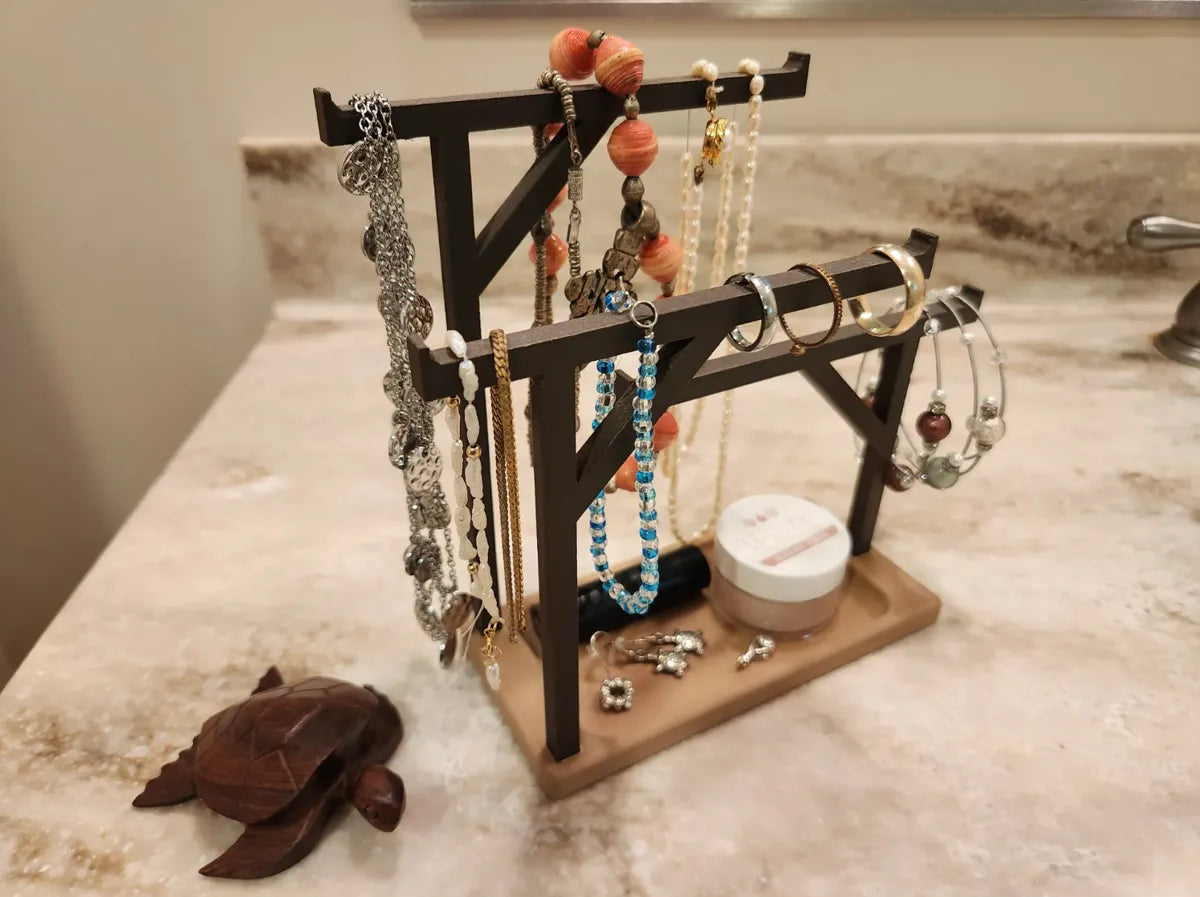 Jewelry organizer stand