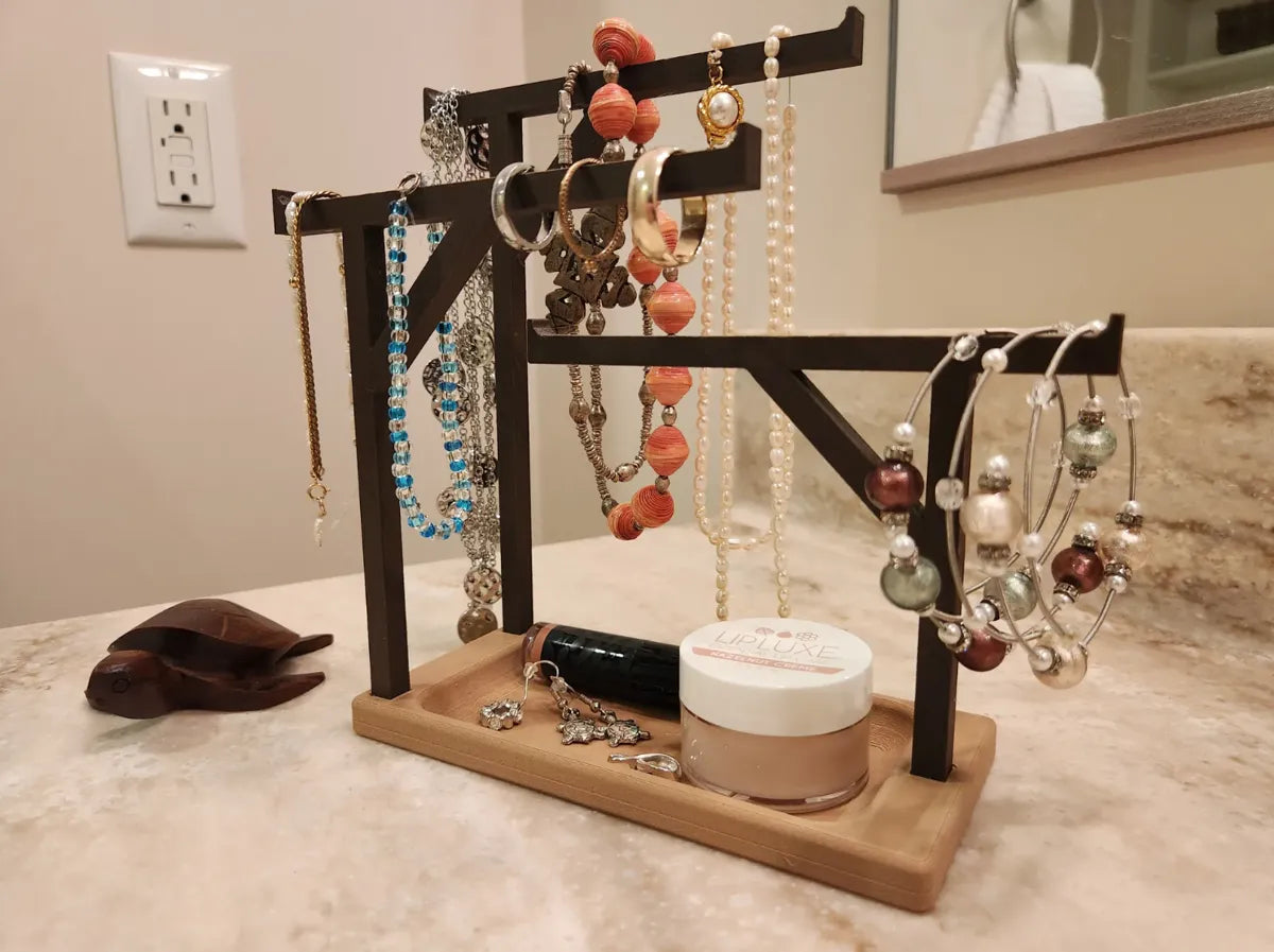 Jewelry stand tray