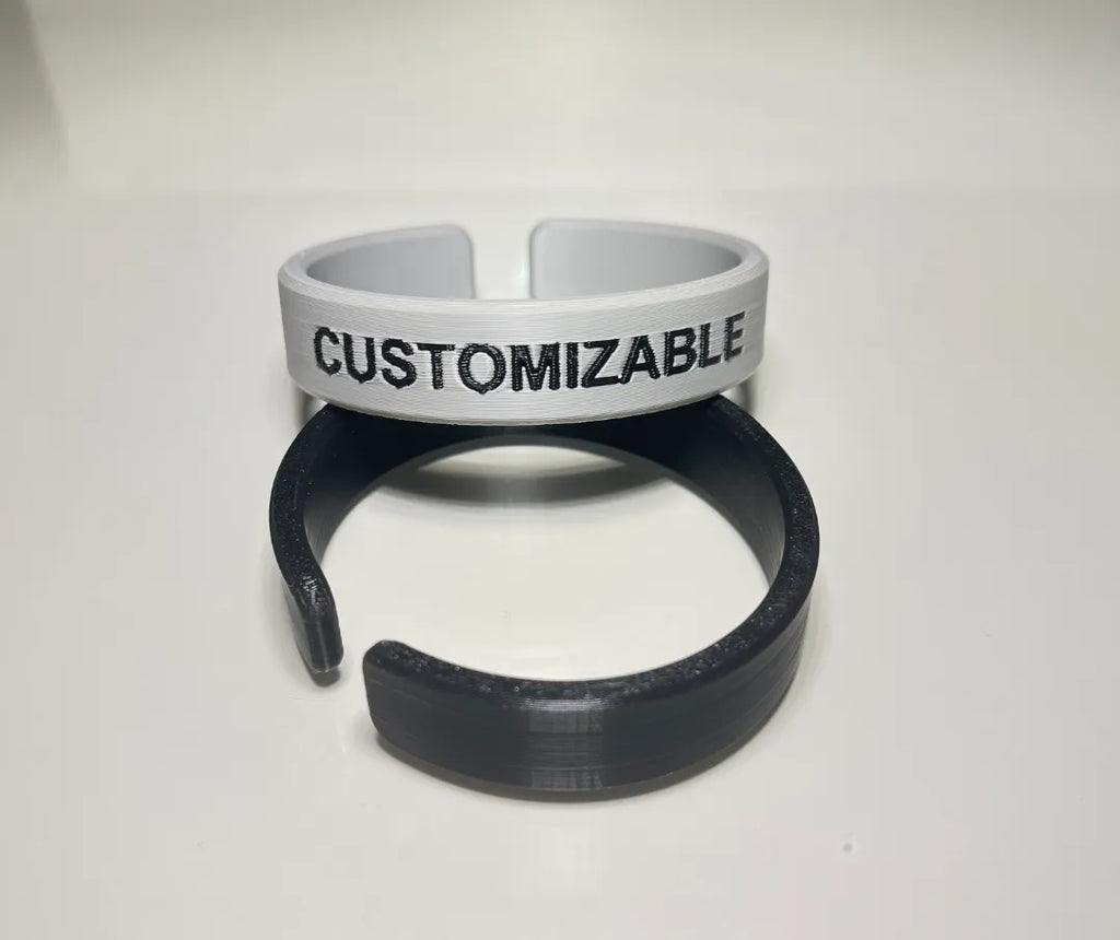 Personalized name bracelet