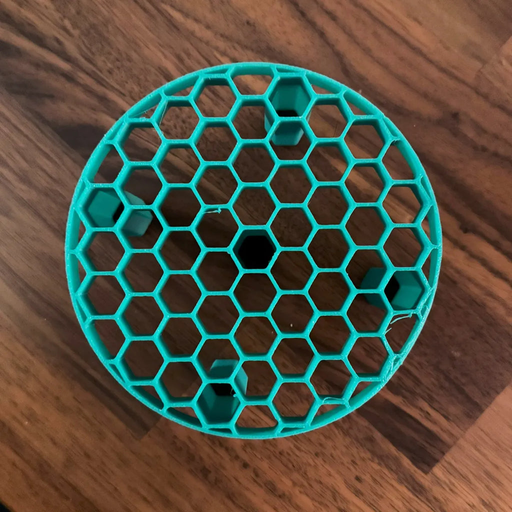 Plant pot riser top view