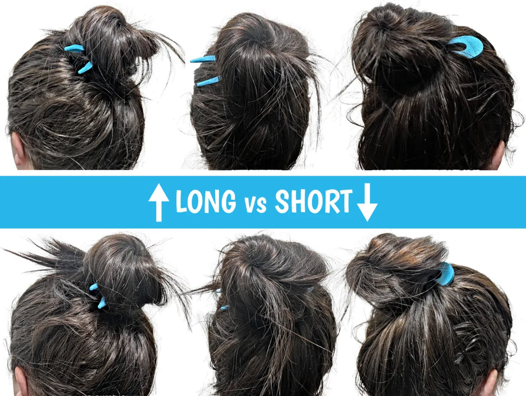 French hair pin in a bun