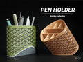 Asanoha superellipse pen holder, designed by Meyui