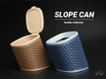 Asanoha desktop bin with lid, designed by Meyui