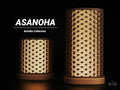 Asanoha style lamp, designed by Meyui