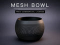 Modern mesh bowl