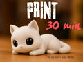 Little cute cat figurine