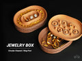 Orbit two-tier jewelry box, designed by Meyui