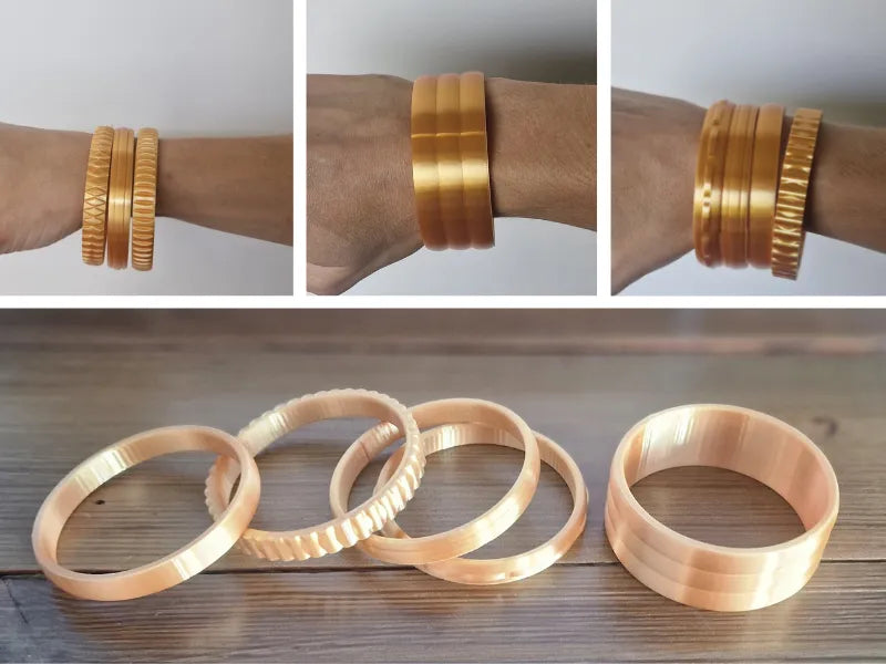 Stacking bangles