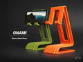 Onami riser iPhone stand, designed by Meyui