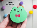 Frog fidget clicker toy
