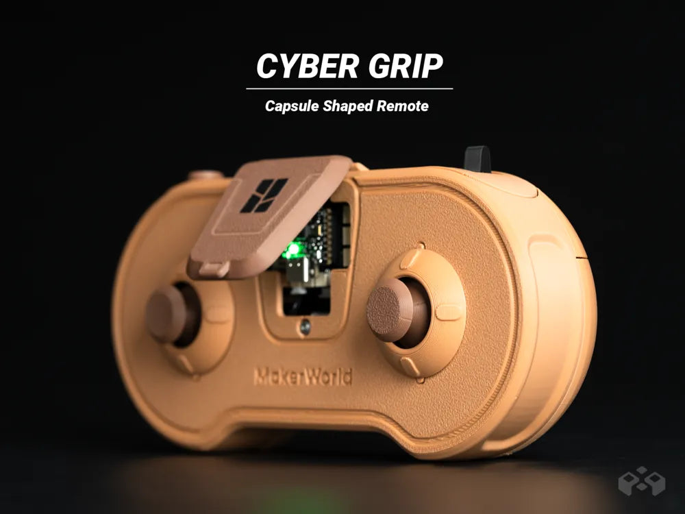 Cyber Grip Capsule Remote, designed by Meyui