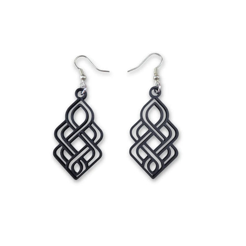 Celtic knot earrings