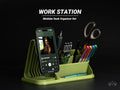 Modular desk organizer MagSafe phone stand, designed by Meyui