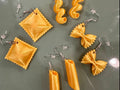 Pasta charm earrings