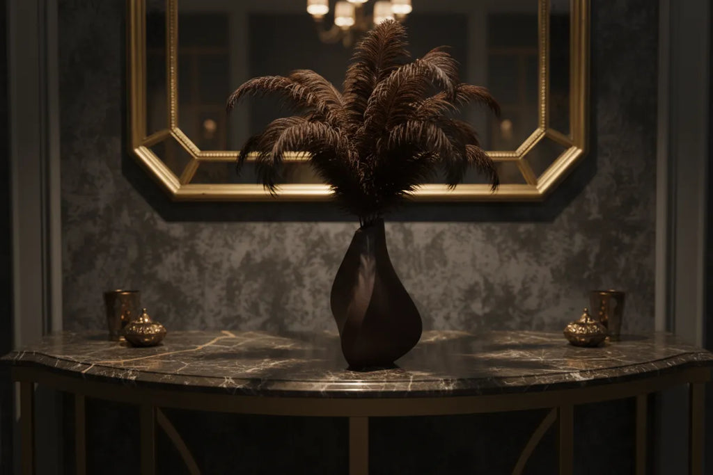 Twisted vase detail