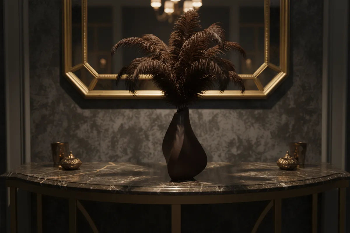 Twisted vase detail
