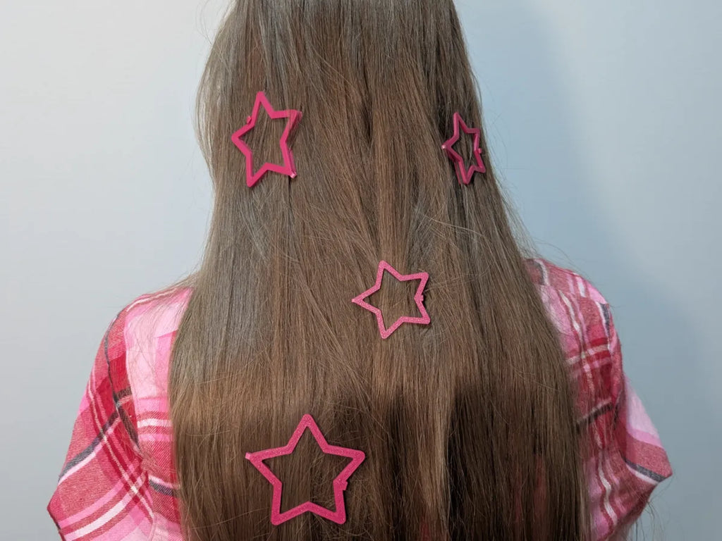 Star hair clip