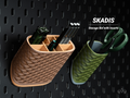 IKEA Skadis Storage Bin | Modular Inserts, designed by Meyui