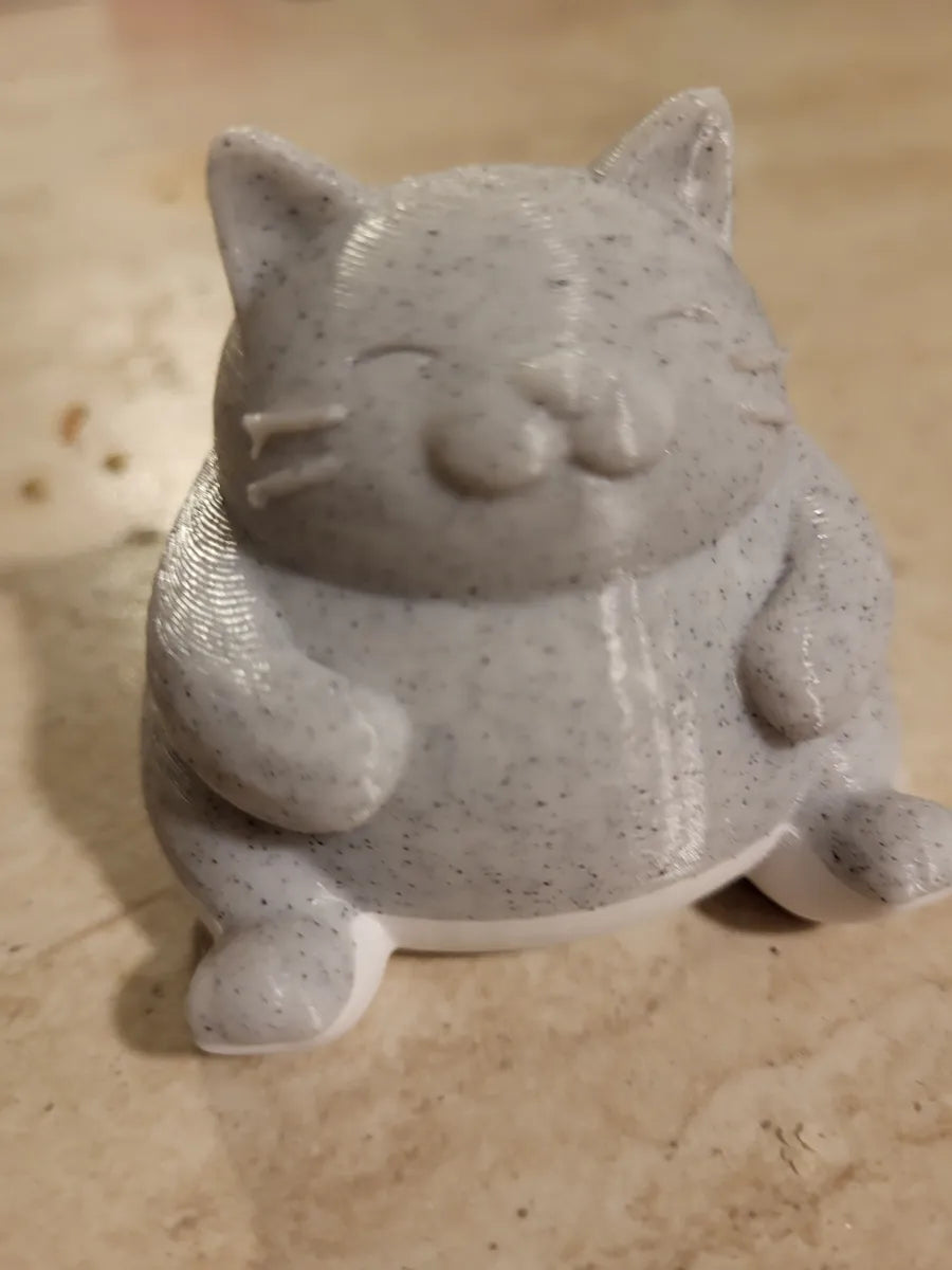 Chonky cat figurine