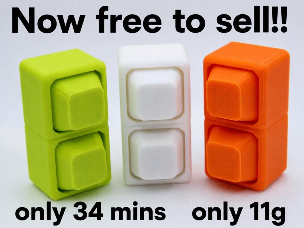 Low profile keyboard fidget clicker