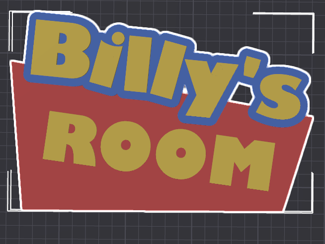 Kids dinosaur door name plate with raised letters