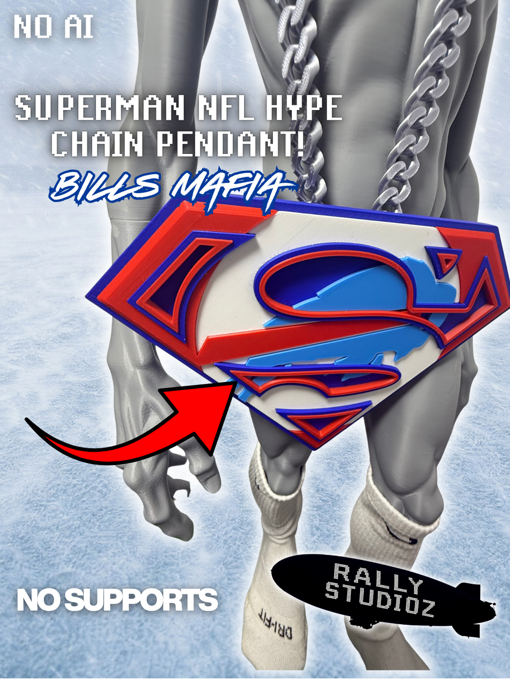 NFL team hype chains