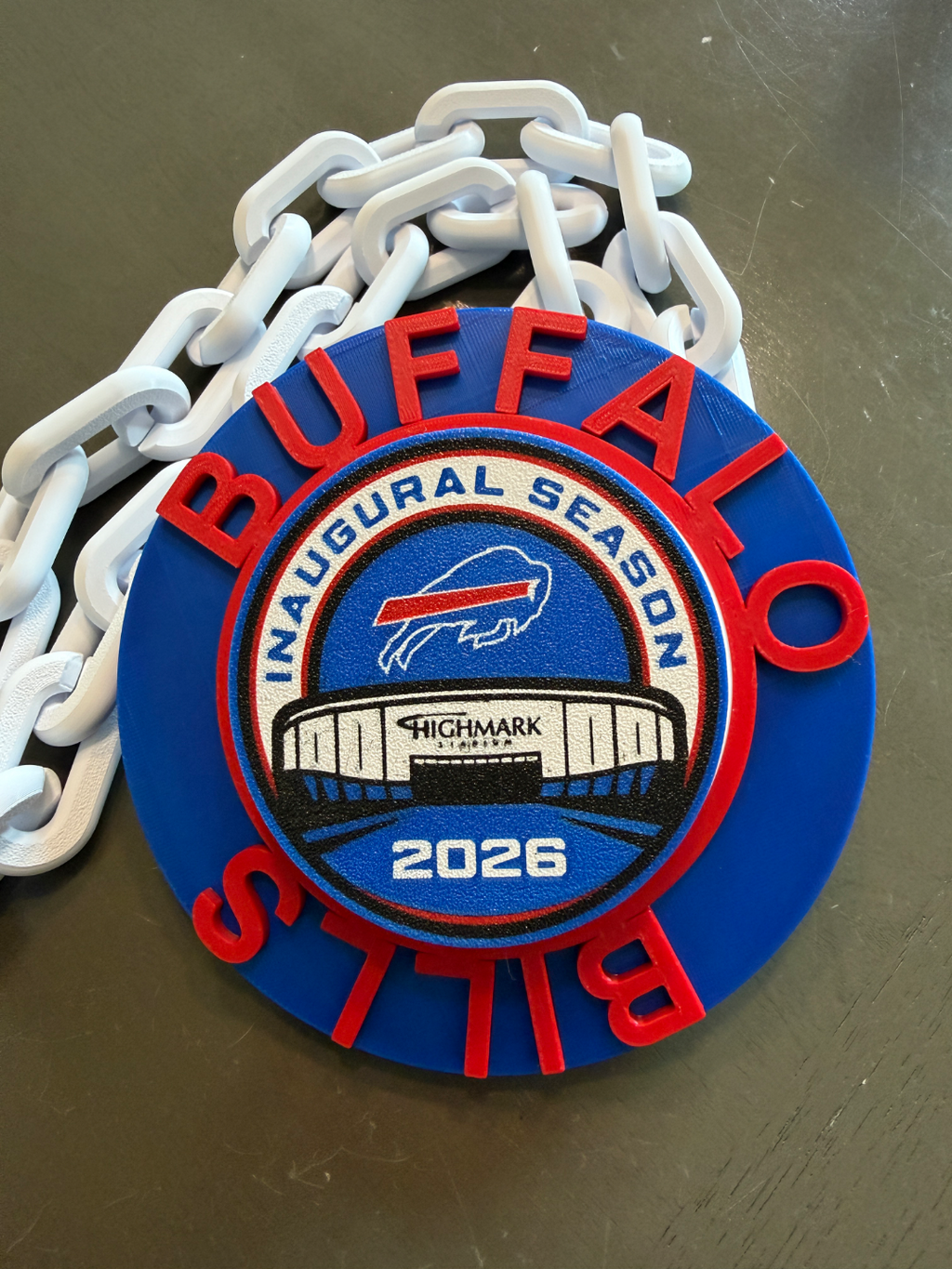 NFL team hype chains
