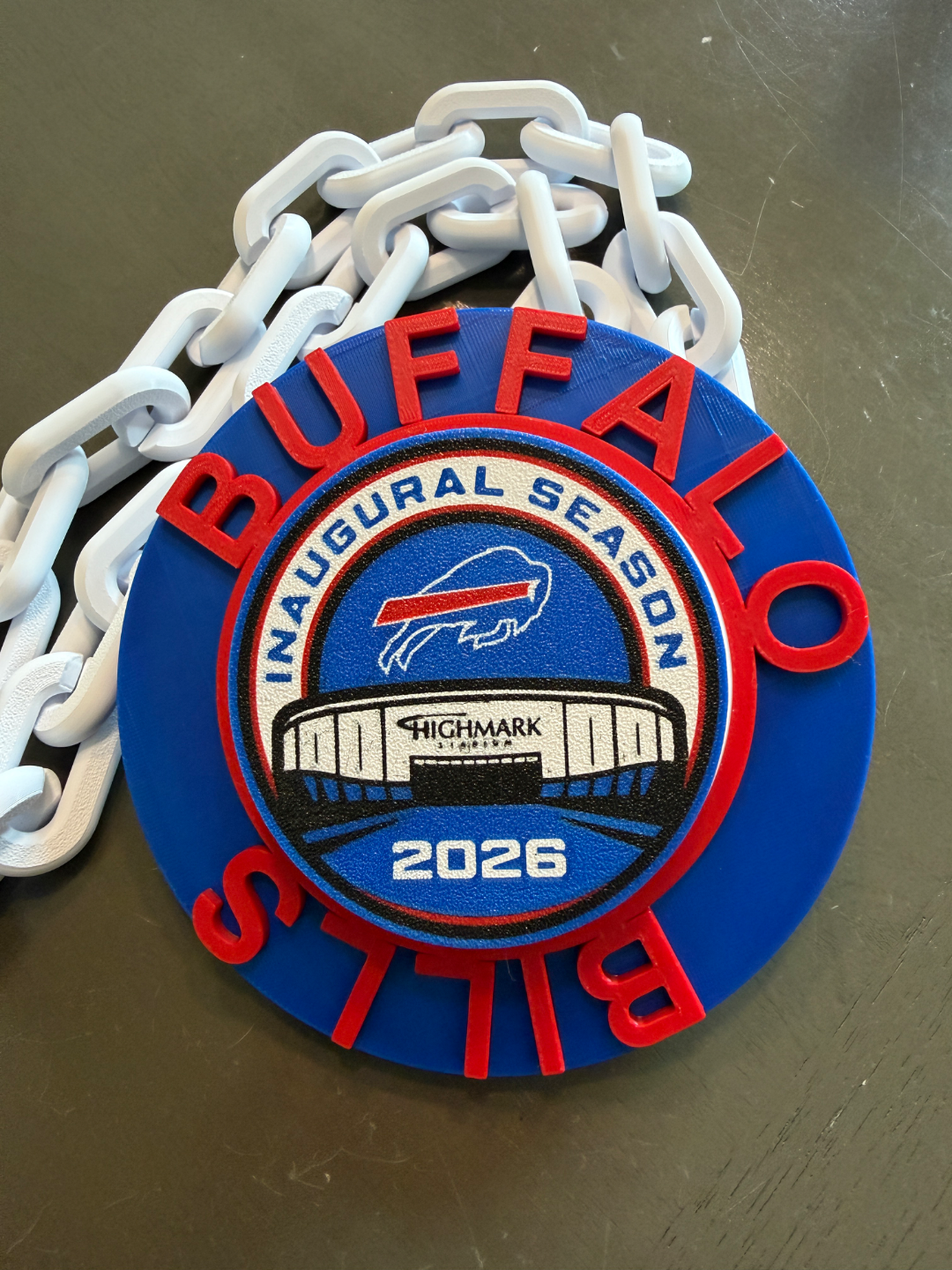 NFL team hype chains