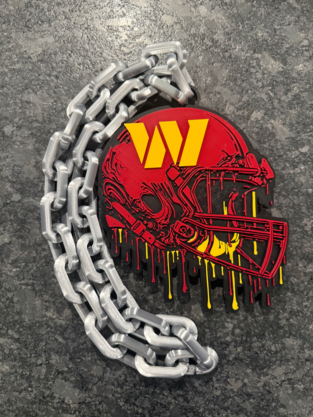 NFL team hype chains