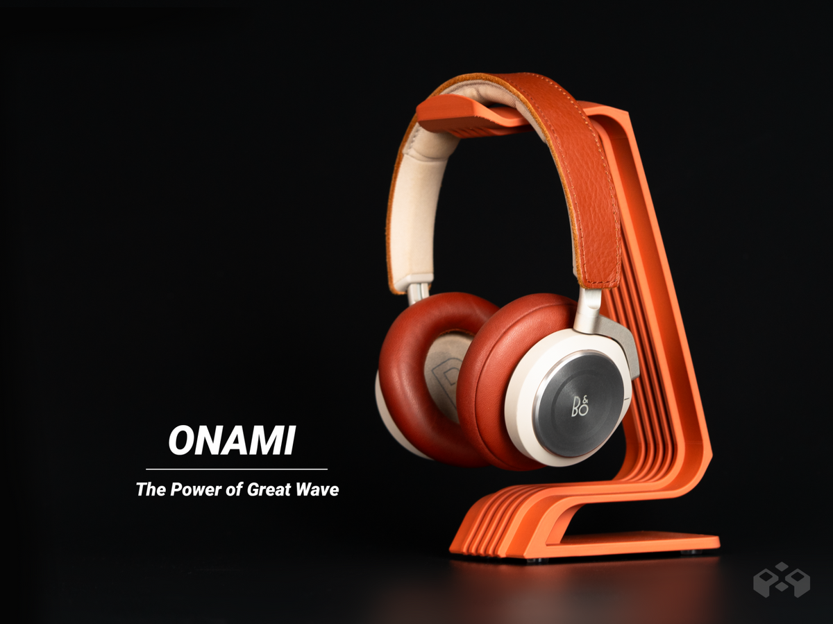 Onami 2 Headphone Stand, designed by Meyui