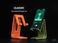 Classic iPhone Stand with Storage Tray, designed by Meyui