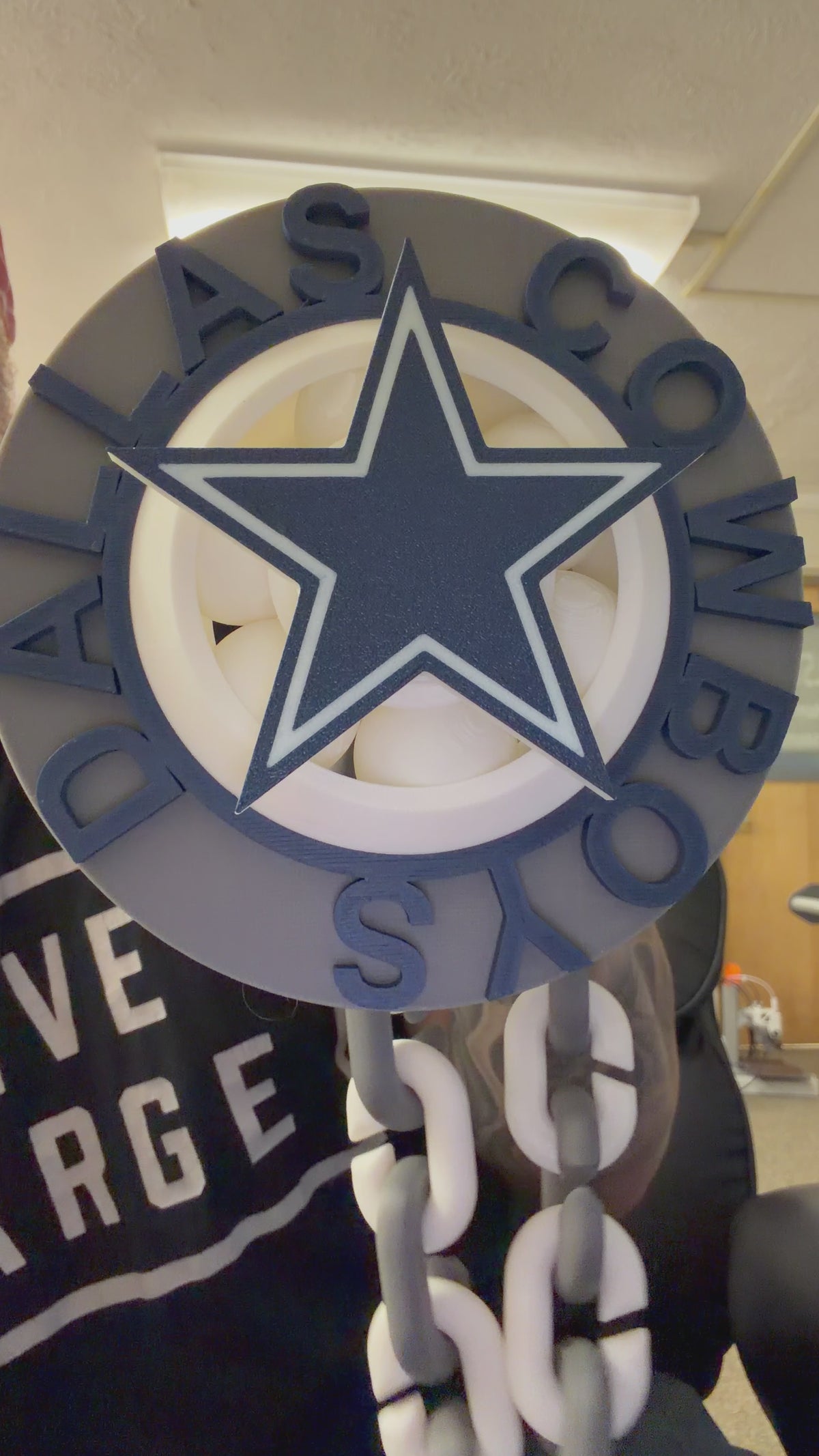 NFL team hype chains