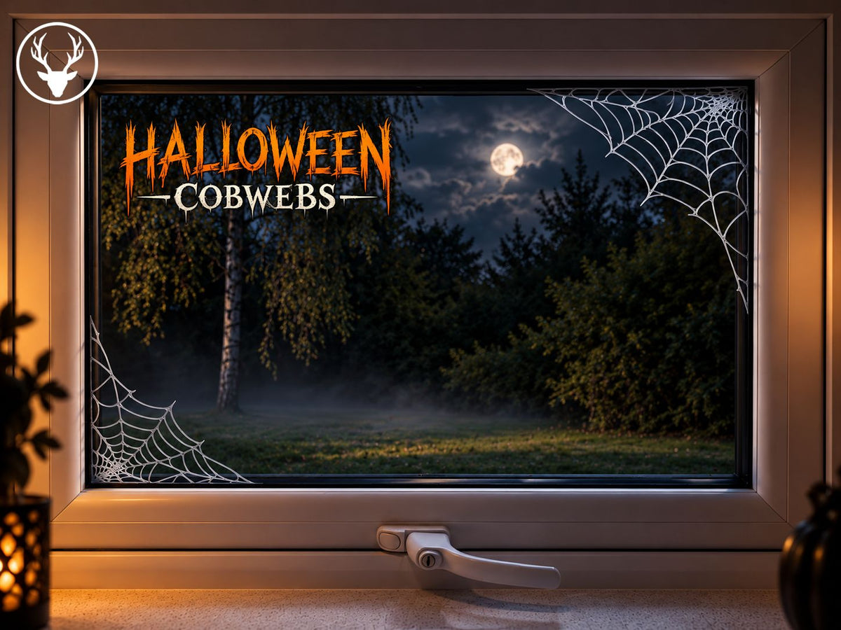 Halloween cobwebs decor, designed by Stag 3D